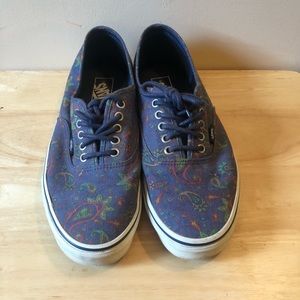 Vans Low Top Paisley Print